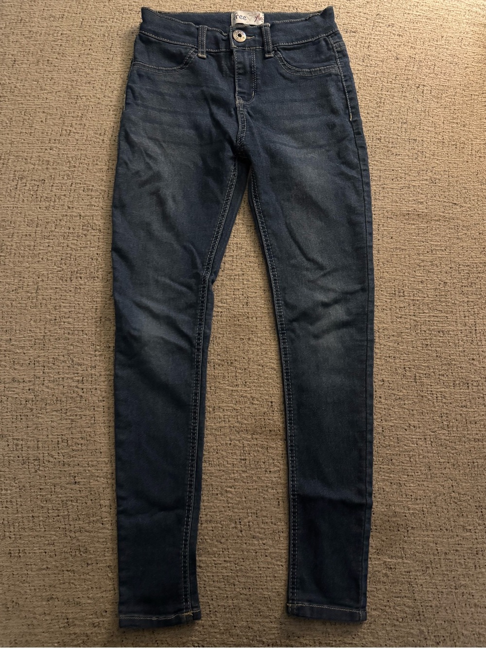 Slim Fit Dark Blue Girl’s Jeans